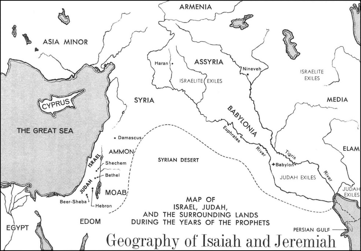 Isaiah Timeline Chart