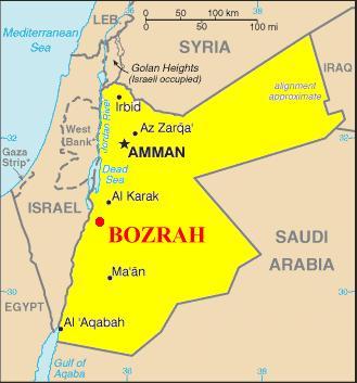 Bozrah in Southern Jordan